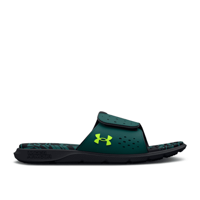 Under Armour Wmns Ignite Pro Graphic Footbed Slide 'Coastal Teal Floral'