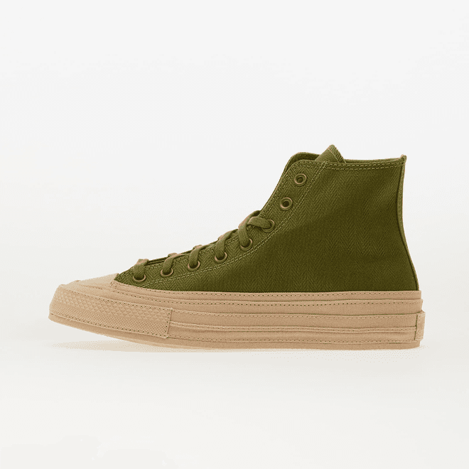 Converse Renew "Herrgbone" Chuck Taylor 70 Hi Green