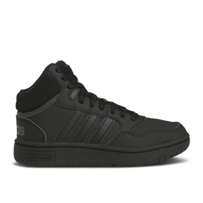 adidas Hoops Mid J 'Black Grey'