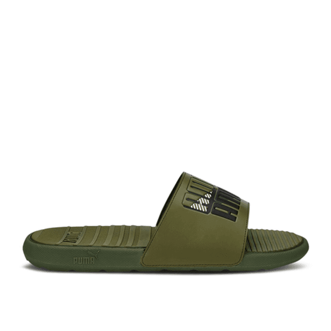 Puma Cool Cat Power Slide 'Burnt Olive'