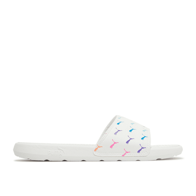 Puma Wmns Cool Cat Bold 2 Slide 'Allover Logo - White'