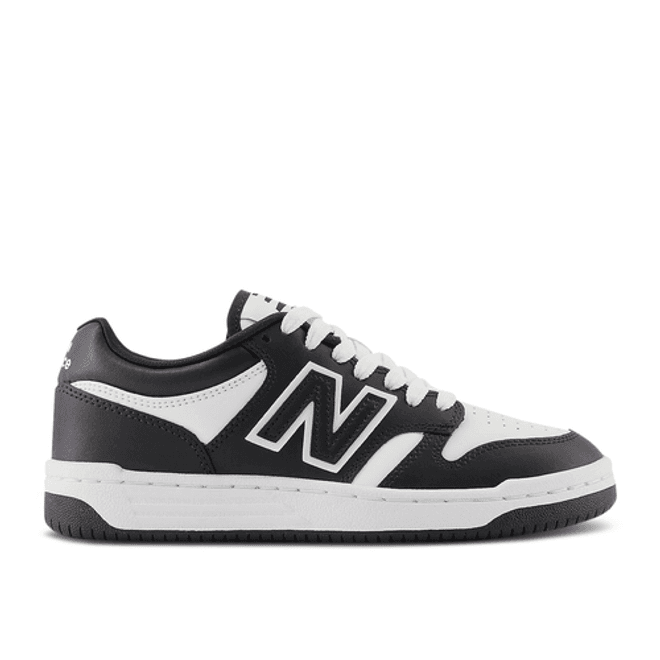 New Balance 480 Big Kid 'Black White'