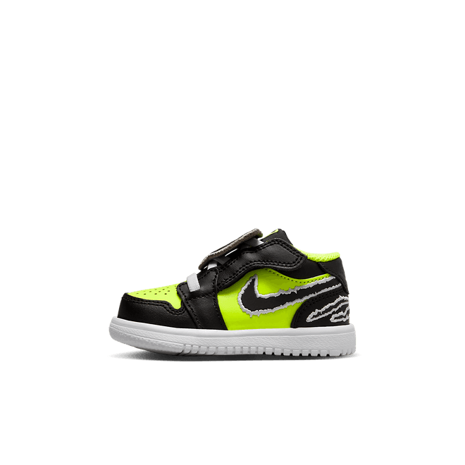 Air Jordan 1 Low Alt SE Black Cat Volt (TD)