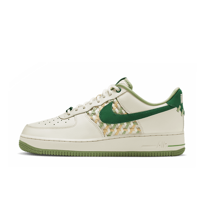 Nike Air Force 1 Low '07 Premium NAI-KE Bamboo Weave Sail Gorge Green