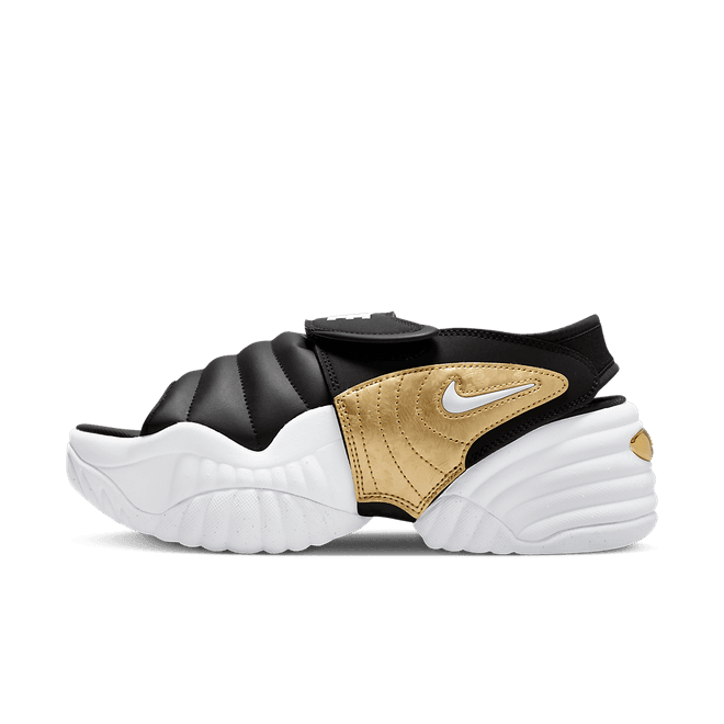 Nike Air Adjust Force Sandal Black Metallic Gold (Women's)