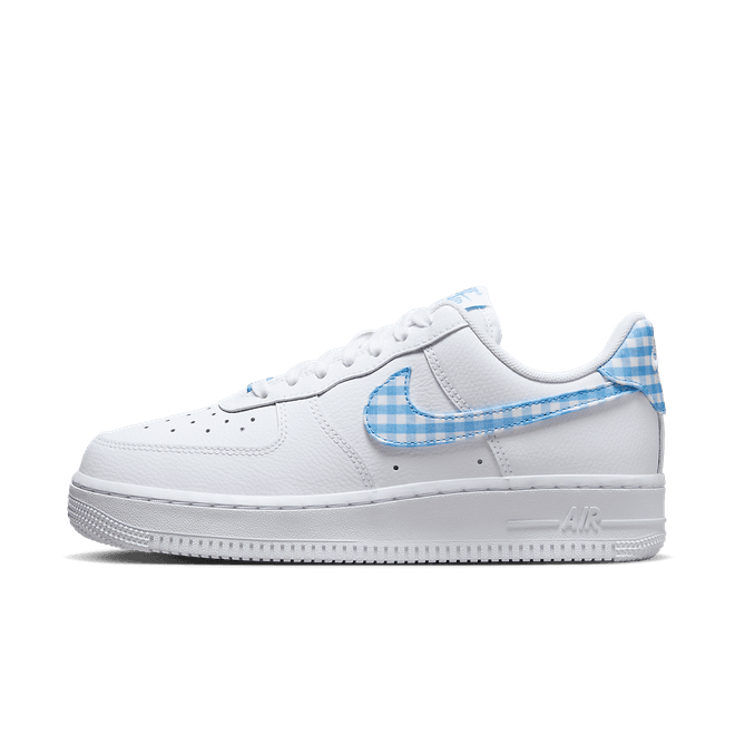 Nike Air Force 1 '07 WMNS 'University Blue Gingham'