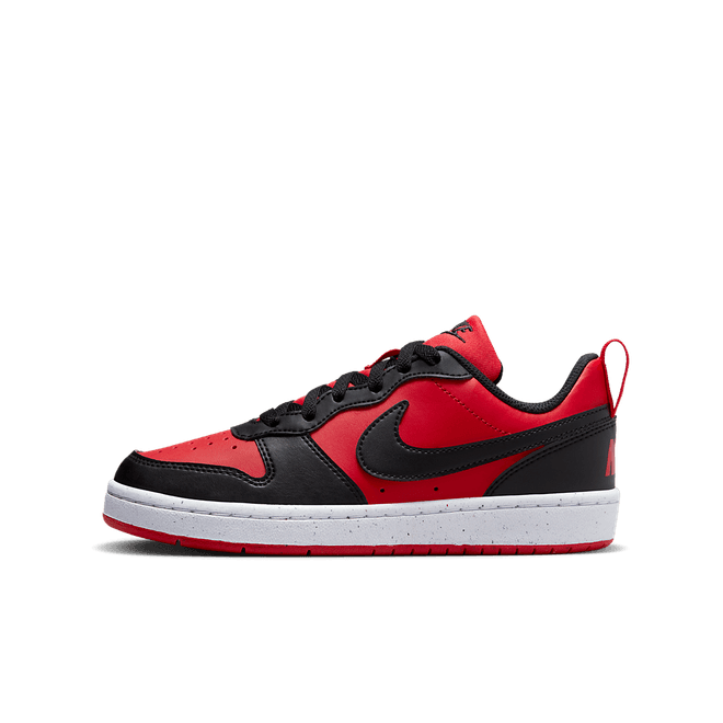 Nike Court Borough Low Recraft GS 'Black University Red'