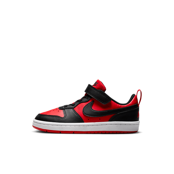 Nike Court Borough Low Recraft PS 'Black University Red'