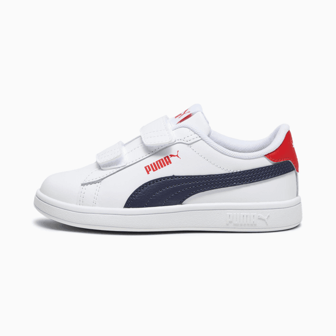 Puma Smash 3.0 leren V sneakers