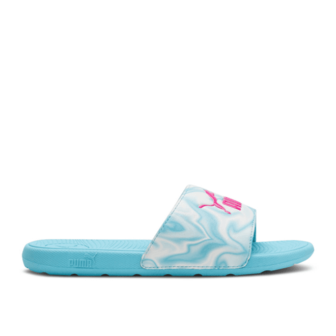 Puma Cool Cat 2.0 Slide Little Kid 'Hero Blue Marble'