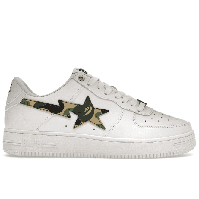 A Bathing Ape Bape Sta Low ABC Camo White Green (2022)