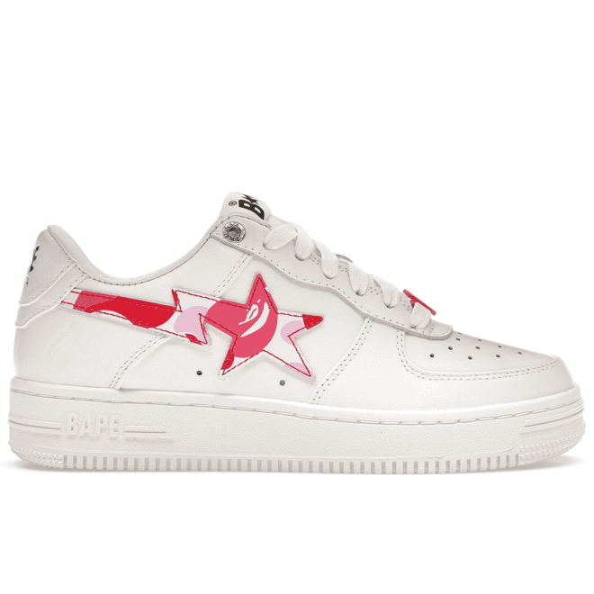 A Bathing Ape Bape Sta Low ABC Camo White Pink (2022)