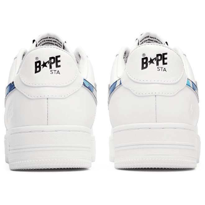 A Bathing Ape Bape Sta Low ABC Camo White Blue (2022)