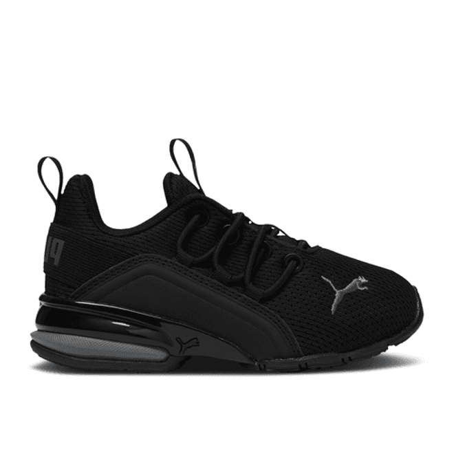 Puma Axelion Mesh Little Kid 'Black Dark Coal'