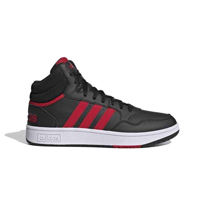 adidas Hoops 3.0 Mid 'Black Scarlet'