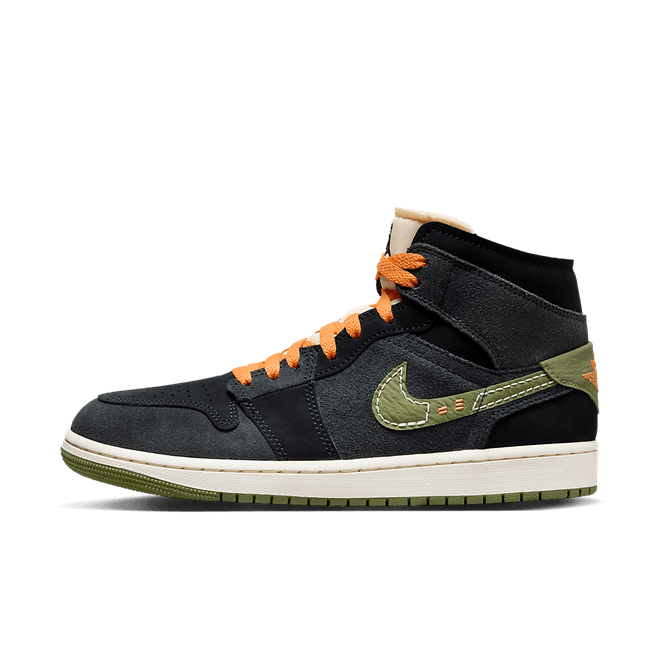 Air Jordan 1 Mid SE Craft 'Anthracite Light Olive'