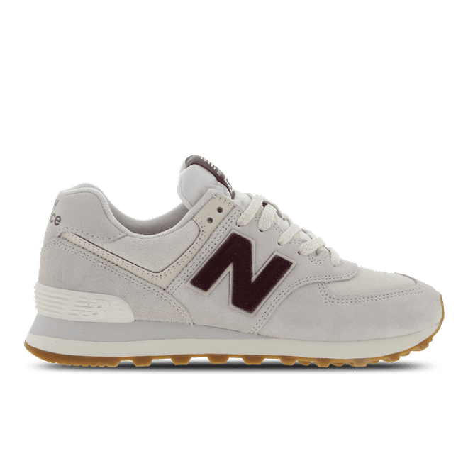 New Balance 574 'Bone White Burgundy'