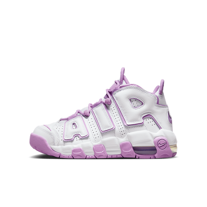 Nike Air More Uptempo White Rush Fuchsia (GS)