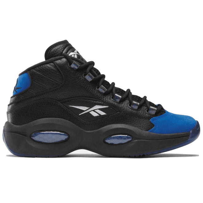 Reebok Question Mid Black and Blue