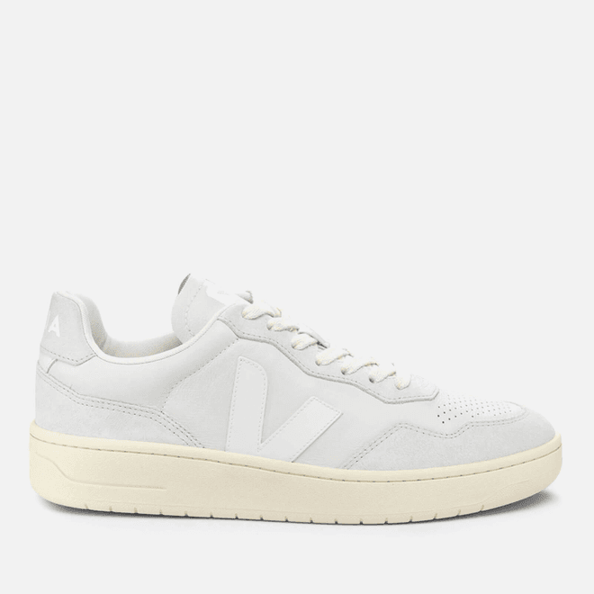 Veja Men's V-90 Bastille Leather Trainers