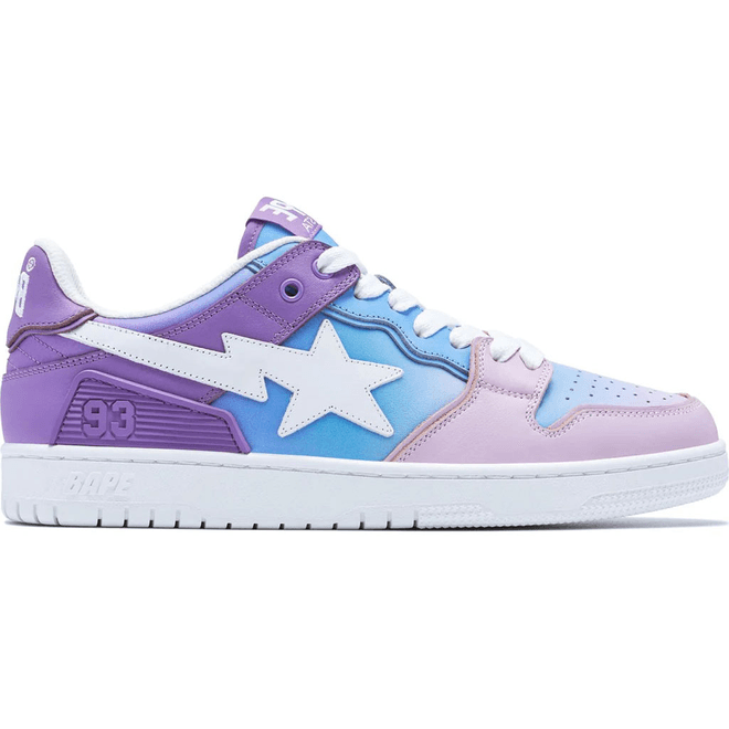 A Bathing Ape Bape SK8 Sta Purple Gradient