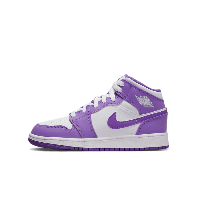 Air Jordan 1 Mid GS 'Purple Venom'