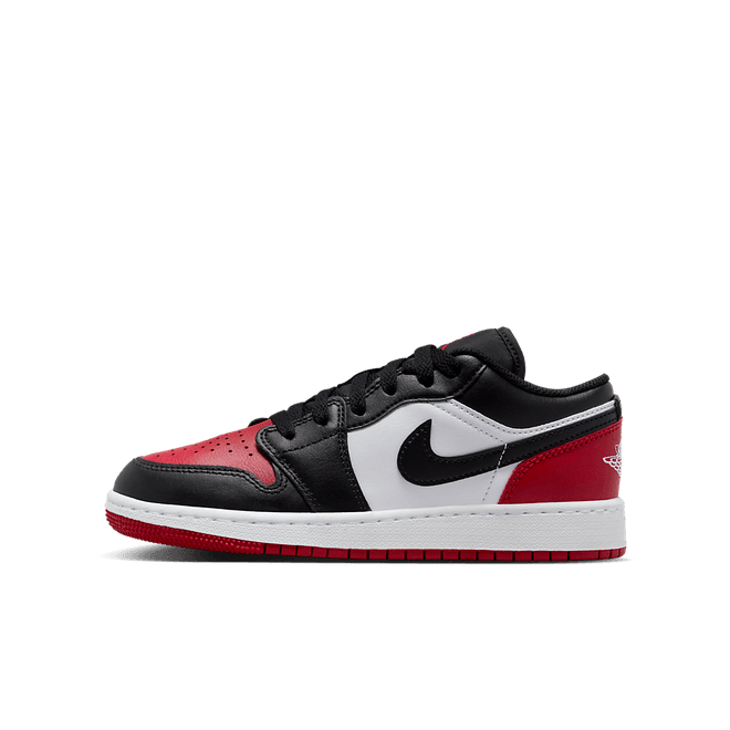 Air Jordan 1 Low GS 'Bred Toe'