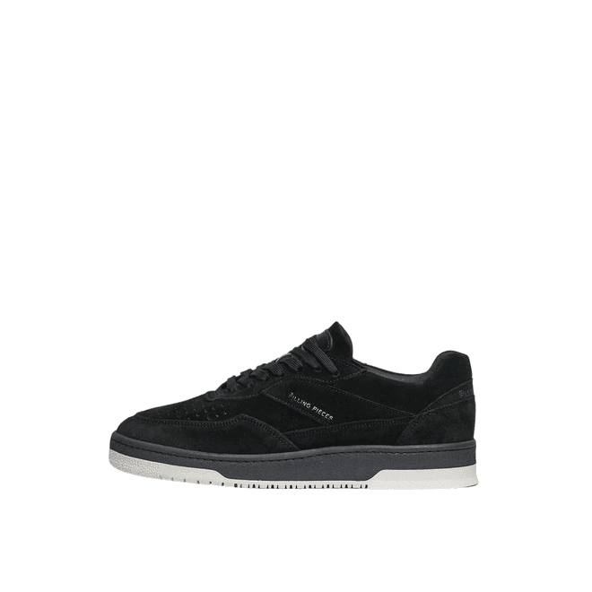 Filling Pieces Ace Suede Jet Black