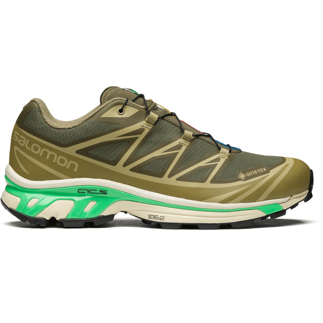 Salomon XT-6 Gore-Tex Olive Night Dried Herb