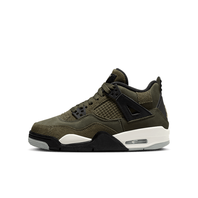 Air Jordan 4 Retro GS 'Medium Olive'