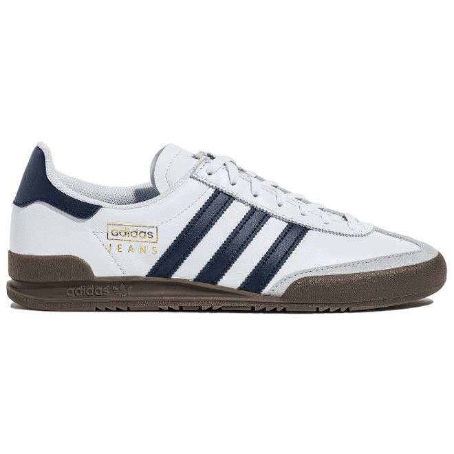 adidas Jeans White Collegiate Navy Gum