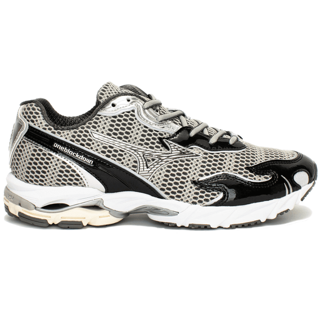 Mizuno Wave Rider 10 Flame Wave One Block Down Onyx