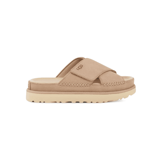 UGG Goldenstar Cross Slide Women White