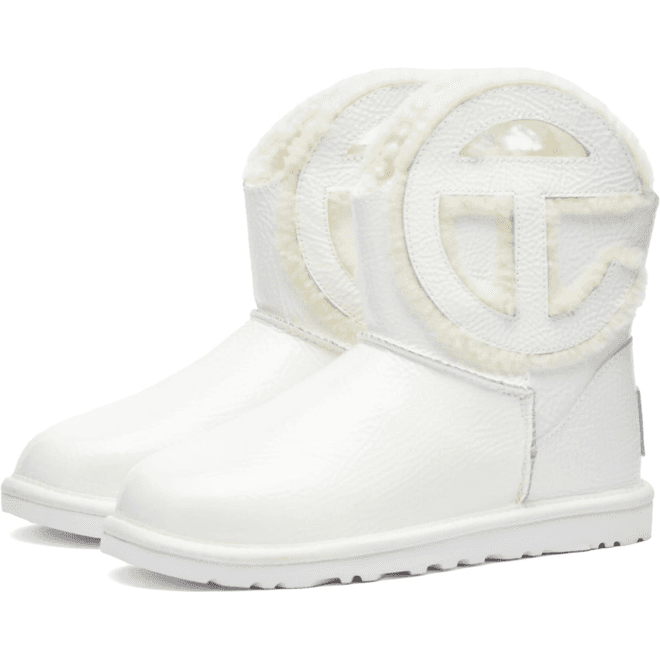 UGG x TELFAR Logo Mini Crinkle White