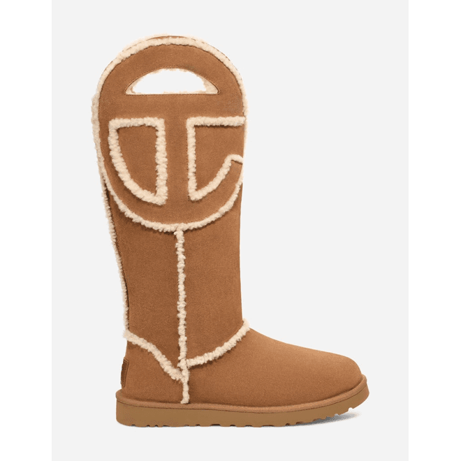 UGG x TELFAR Logo Tall Boot Brown