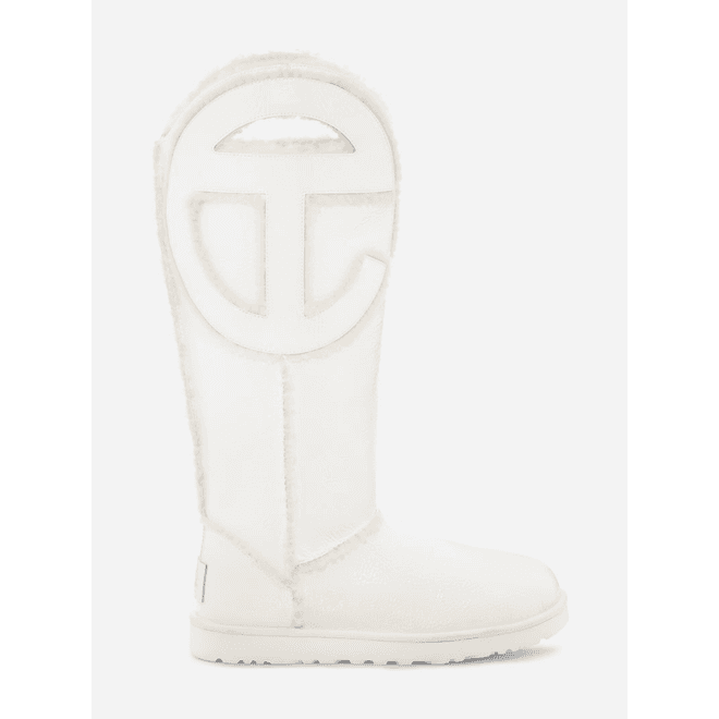 UGG x TELFAR Logo Tall Crinkle White