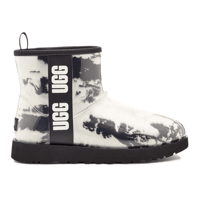 UGG Classic Clear Mini Boot Marble White Black (Women's)