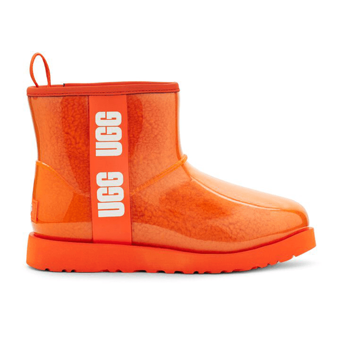 UGG Classic Clear Mini II Boot Orange Soda (Kids)