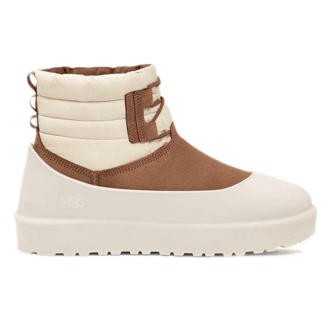 UGG Classic Mini Lace-Up Weather Boot Chestnut Whitecap