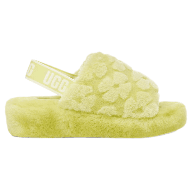 UGG Fluff Yeah Poppy Slide Pollen Poppy (Women's)