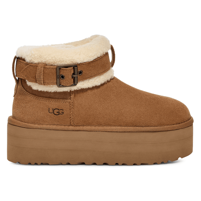 UGG Ultra Mini Belted Roller Boot Chestnut (Women's)