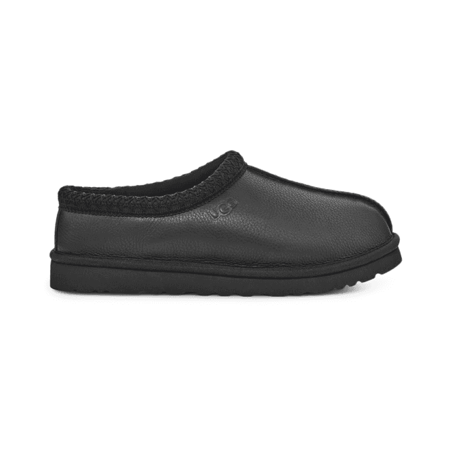 UGG Tasman Leather Slipper Black