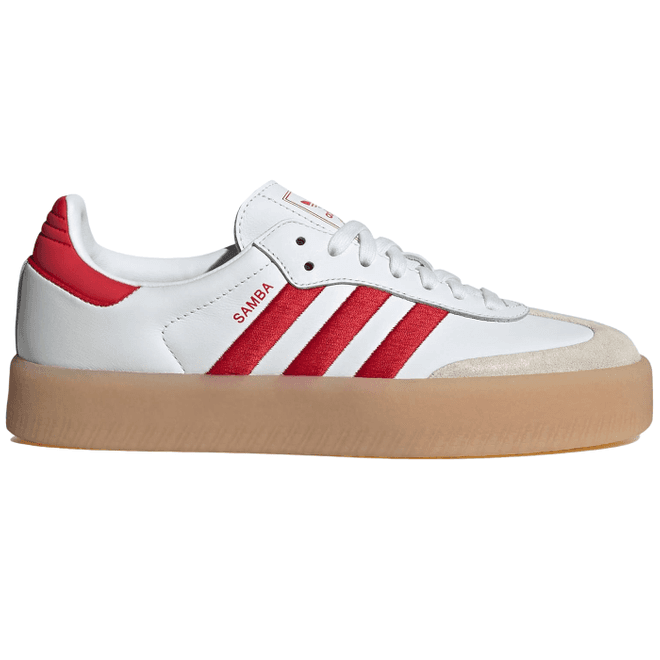 adidas Sambae White Better Scarlet Gum