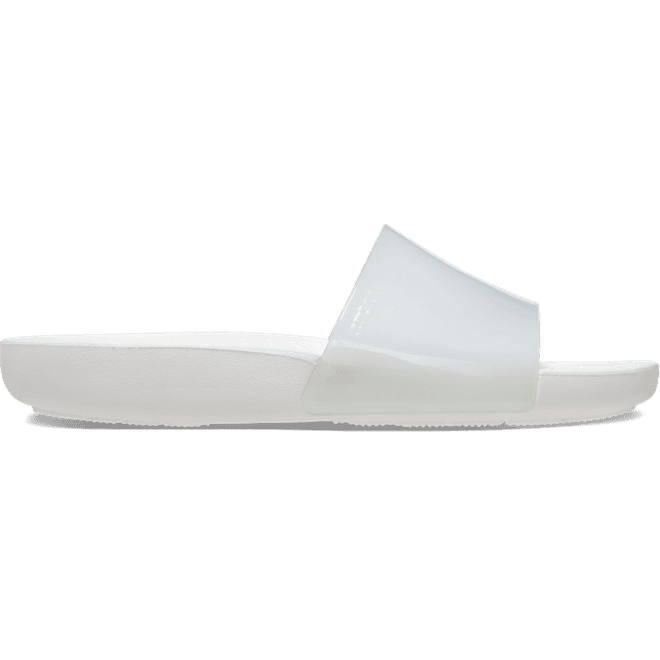 Crocs Splash Glossy Slides White 