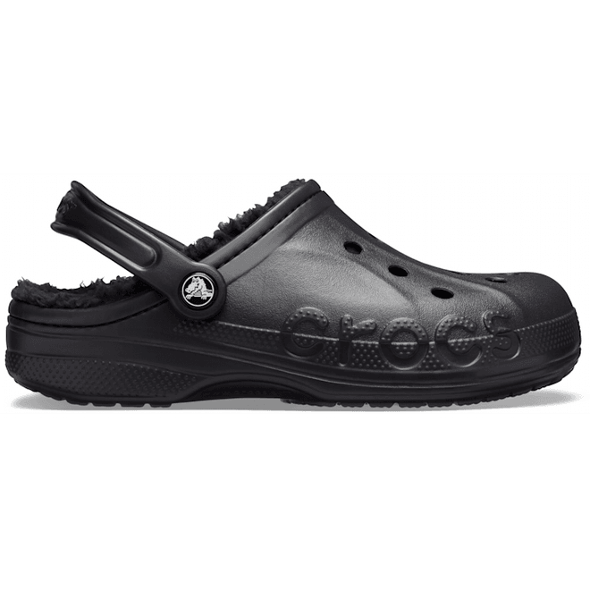 Crocs Baya Lined ClogsBlack / Black 