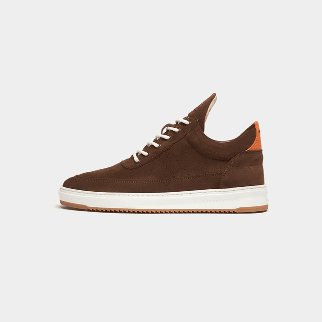 Filling Pieces Low Top Suede Camino Brown