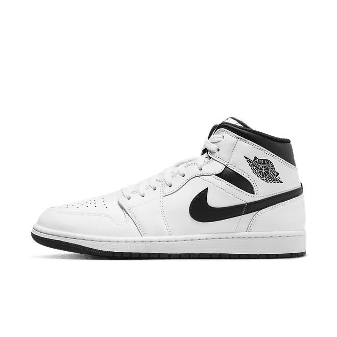 Air Jordan 1 Mid 'White Black'