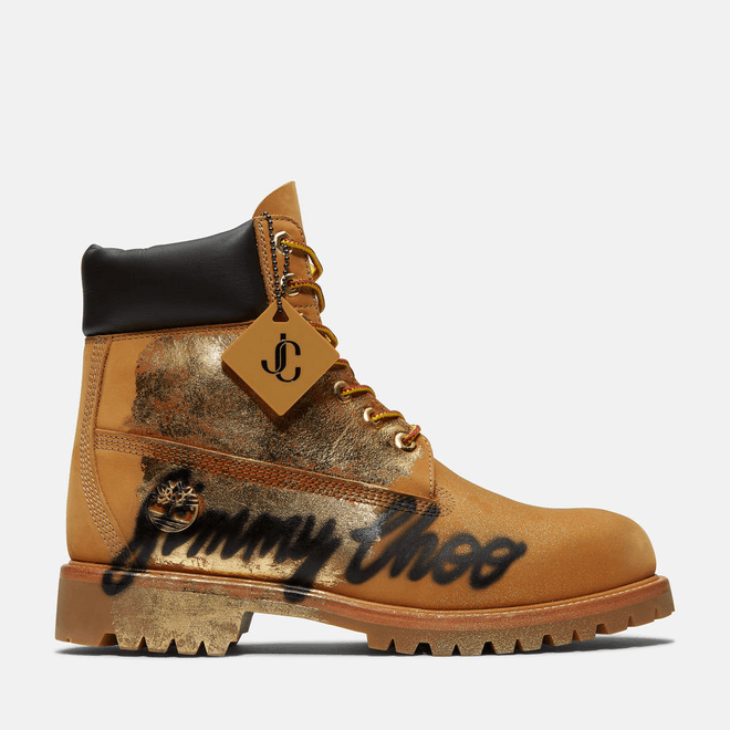 Jimmy Choo X Timberland Spray-painted Boot 