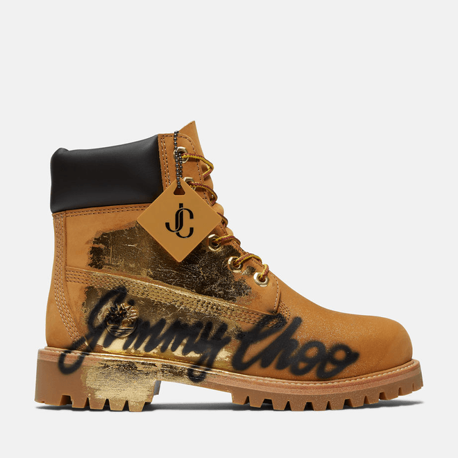 Jimmy Choo X Timberland Spray-painted Boot 