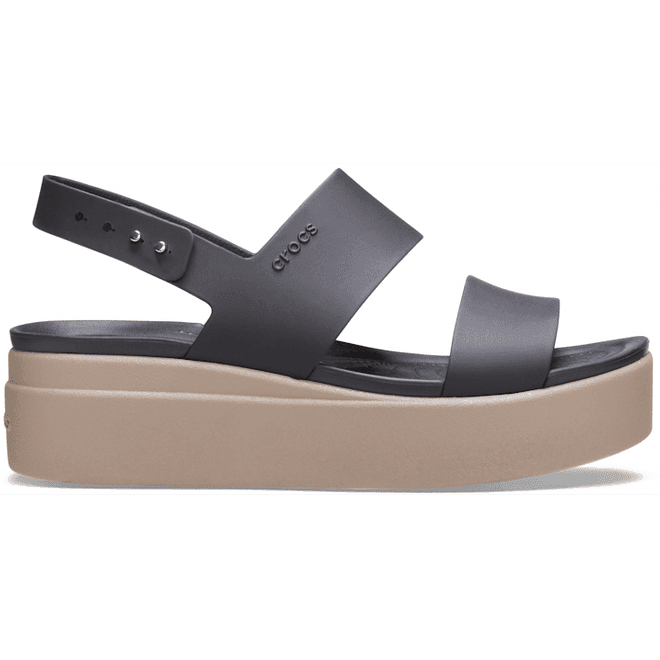 Crocs Brooklyn Low SandalBlack / Mushroom 